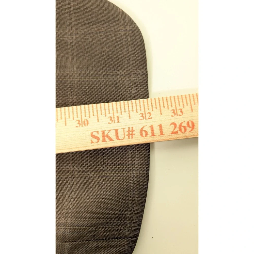 Jos A Bank Signature Collection Mens Brown Plaid Wool Blazer Size‎ 43R